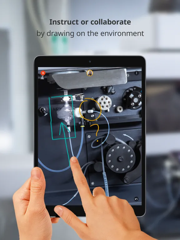 CrossLab Virtual Assist iPad  سکرین شاٹس