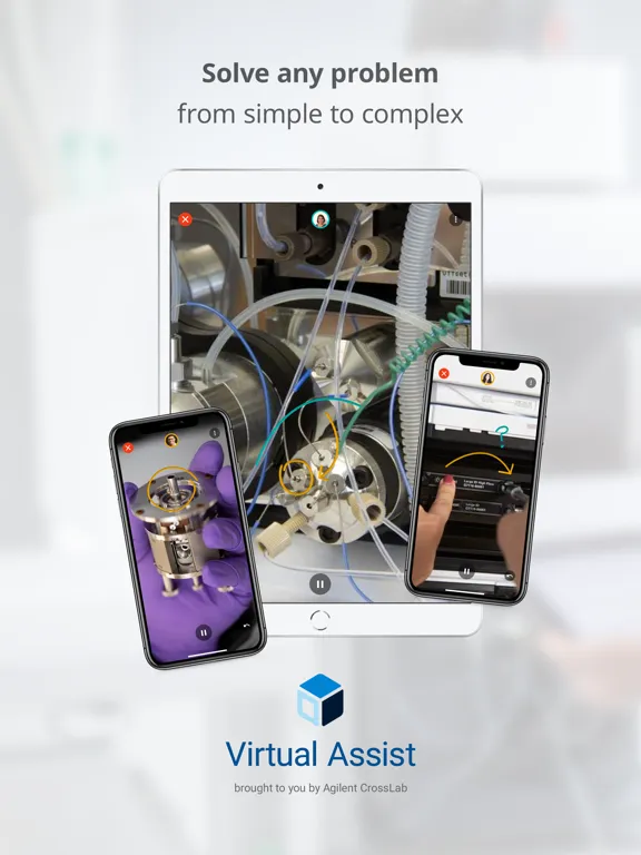 CrossLab Virtual Assist iPad  سکرین شاٹس