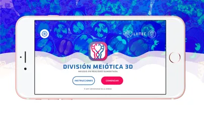 Capturas de tela do Meiósis 3D