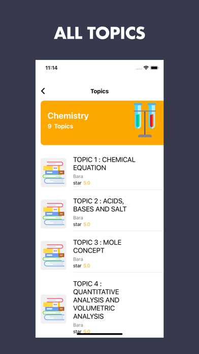 Tangkapan layar Bara - School Notes