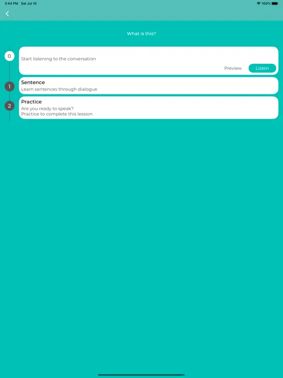 Korean Communication - Topik iPad 应用截图