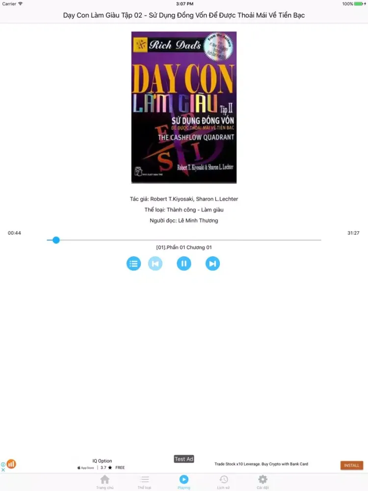 Sách nói online-Audio book mới iPad  Screenshots