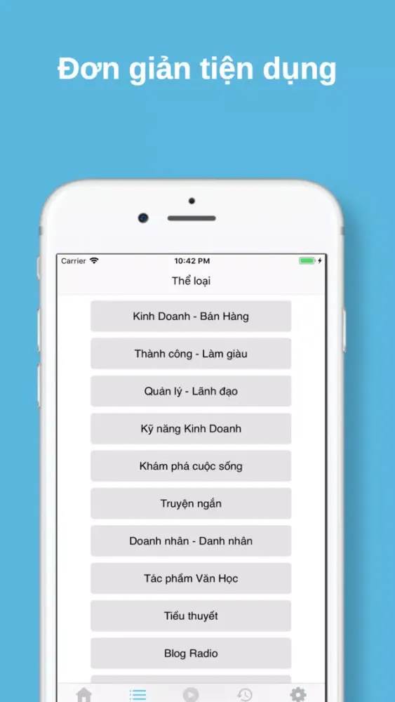 Sách nói online-Audio book mới Screenshots
