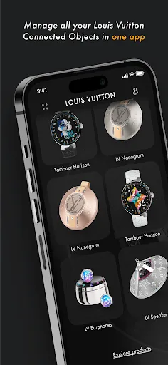 Screenshot di Louis Vuitton Connect
