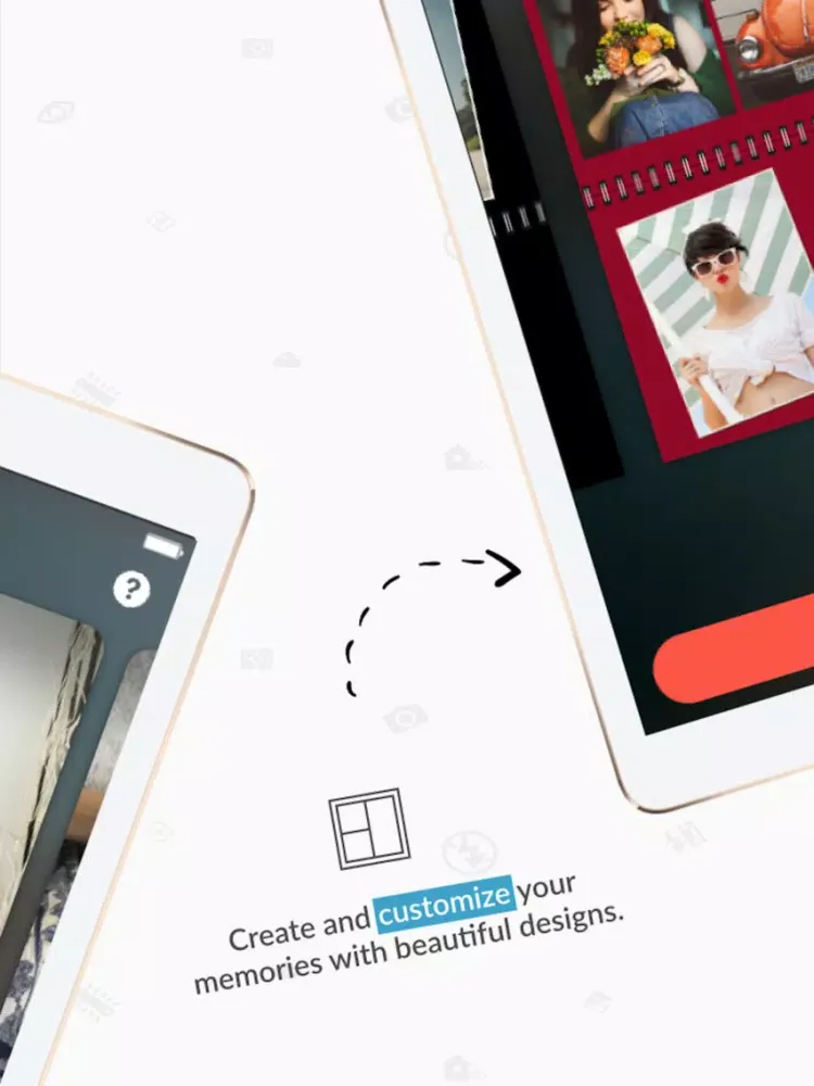 PhotoCal - Photo Calendar iPad 应用截图