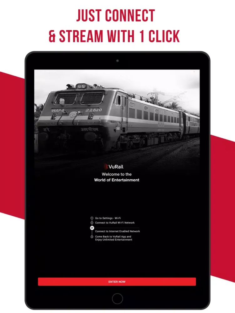 VuRail iPad  Screenshots