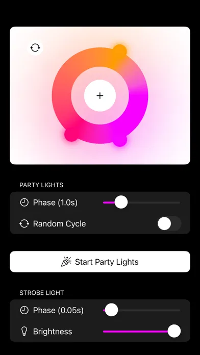 ภาพหน้าจอของ Party Lights