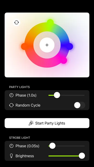 ภาพหน้าจอของ Party Lights