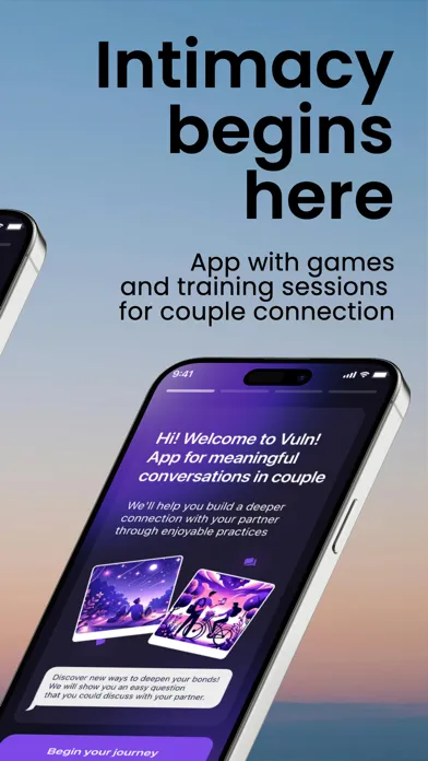 Capturas de tela do Vuln: Relationship Tracker App