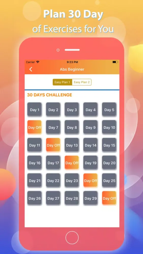 30 Day Fitness Workout スクリーンショット