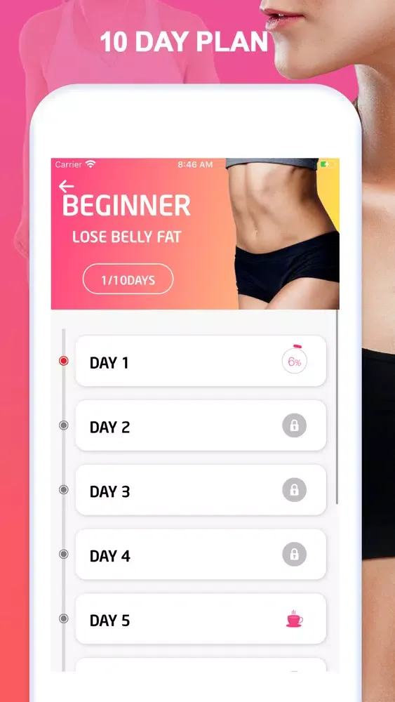 Abs Workout & Diet for Women Screenshots
