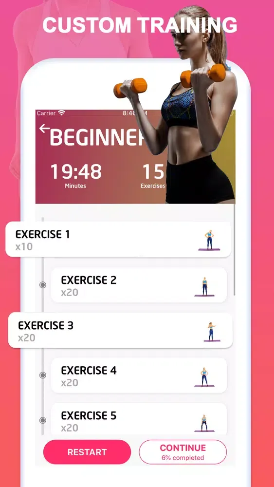 Abs Workout & Diet for Women Screenshots