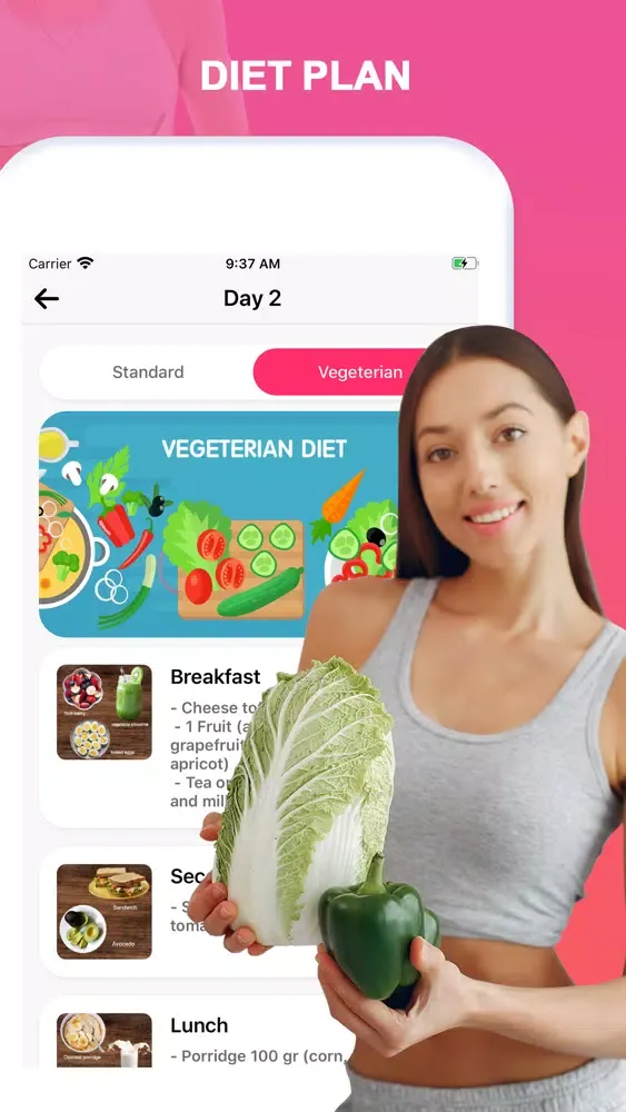 Abs Workout & Diet for Women Screenshots