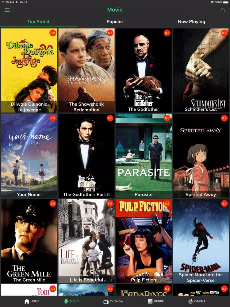 HD Movies - Play Movie Trailer iPad  スクリーンショット