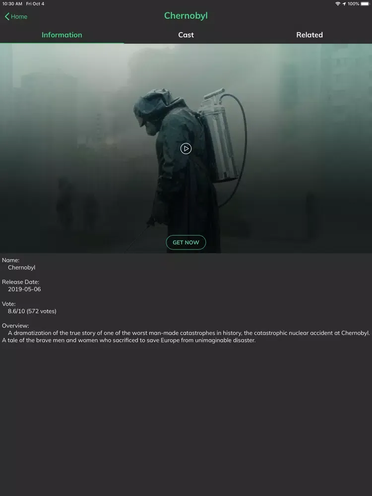 HD Movies - Play Movie Trailer iPad  スクリーンショット