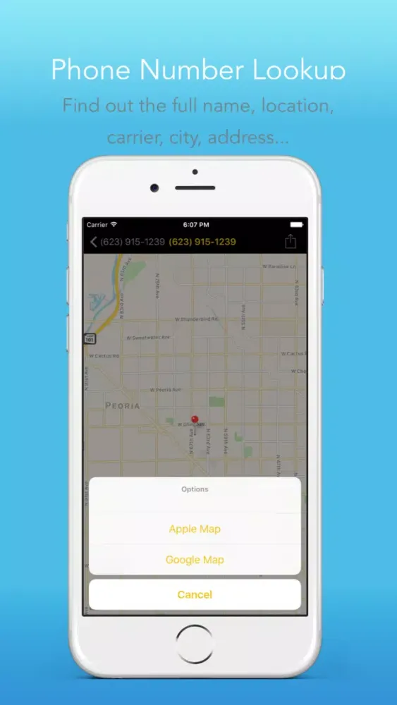 Reverse Phone Lookup & Caller ID Lookup Screenshots