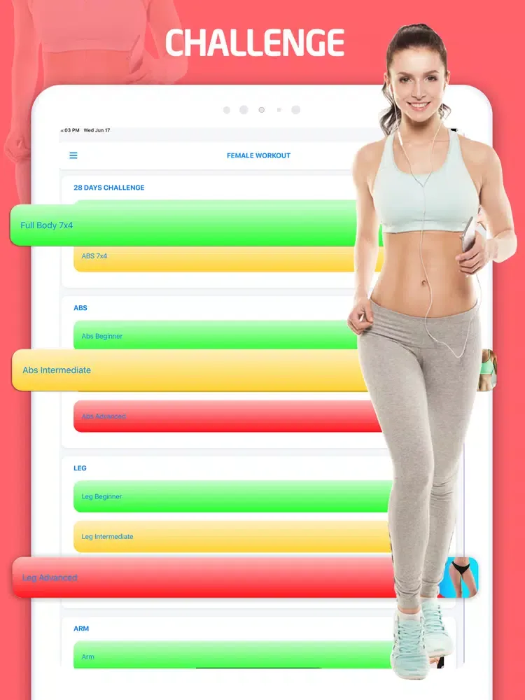 Women Workouts & Weight Loss iPad  Ekran Görüntüleri