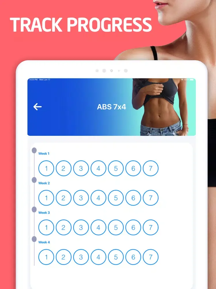 Women Workouts & Weight Loss iPad  Ekran Görüntüleri