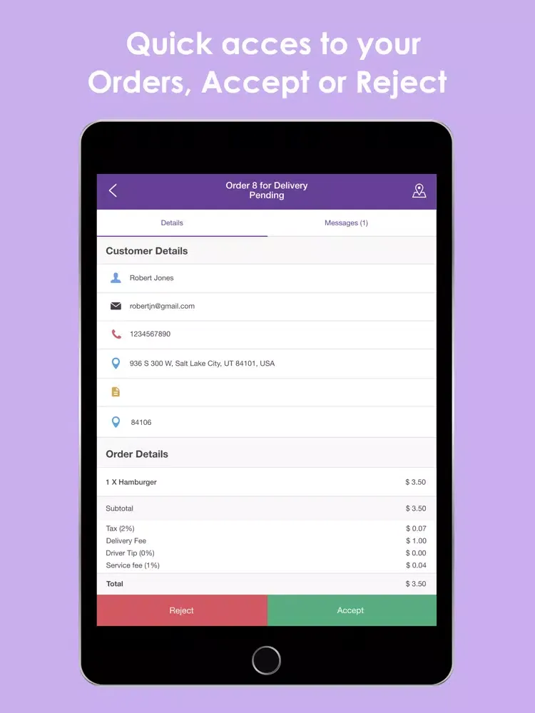 Screenshot di Vum Business iPad 