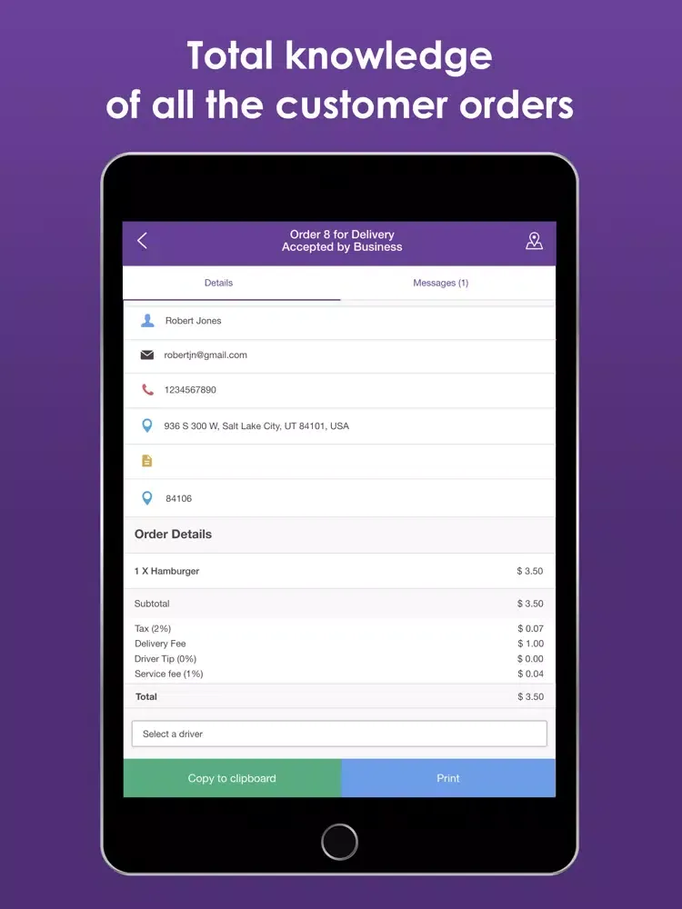 Screenshot di Vum Business iPad 