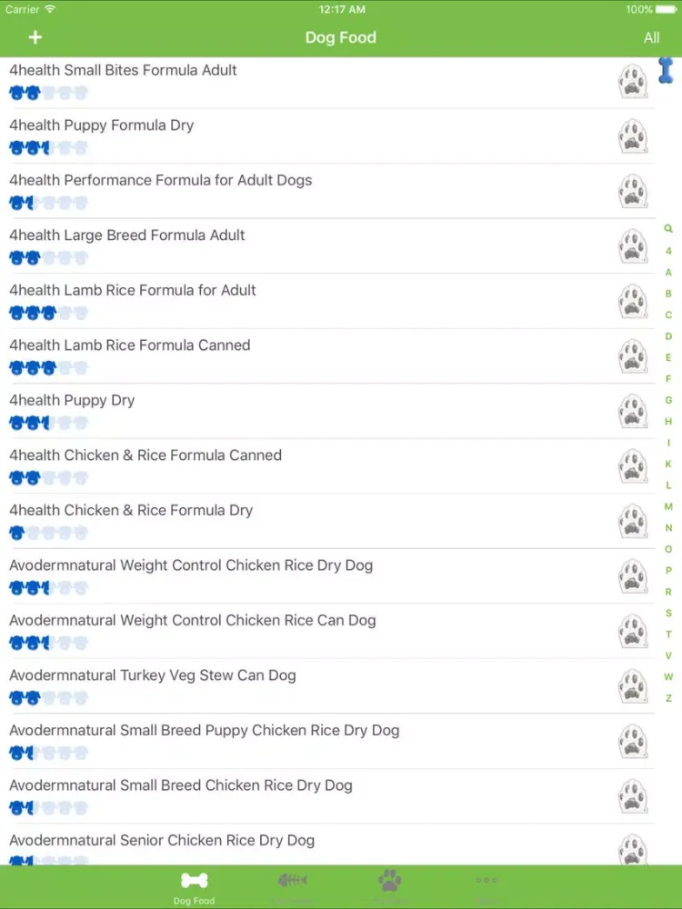 صور Pet Food Tracker for Cats, Dogs and More iPad