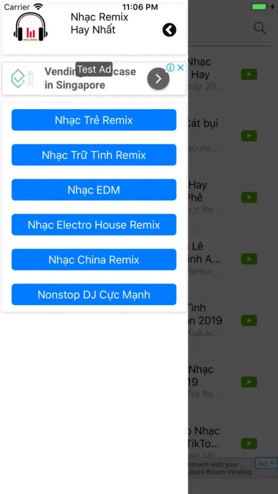 Nhạc Remix Hay - Nonstop Việt应用截图