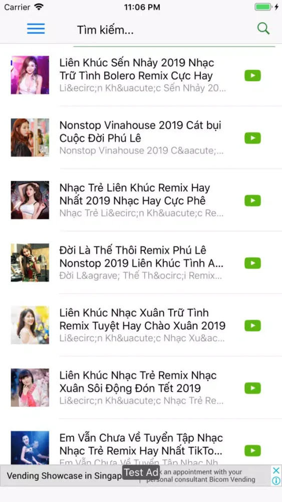 Nhạc Remix Hay - Nonstop Việt应用截图