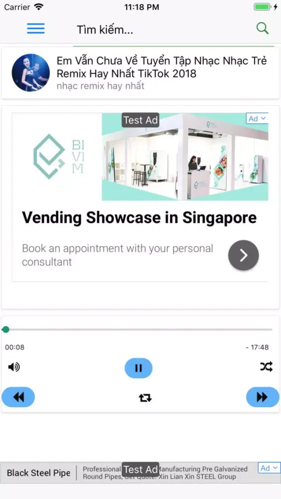 Nhạc Remix Hay - Nonstop Việt应用截图