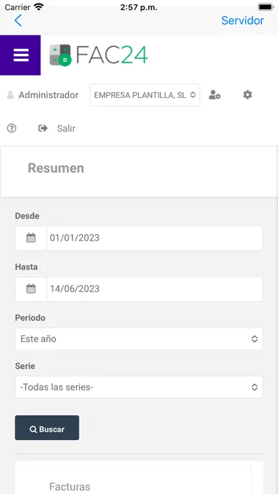 Screenshot di Fac24