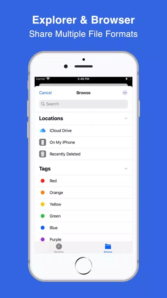 Capturas de tela do Share Files & Send Anywhere