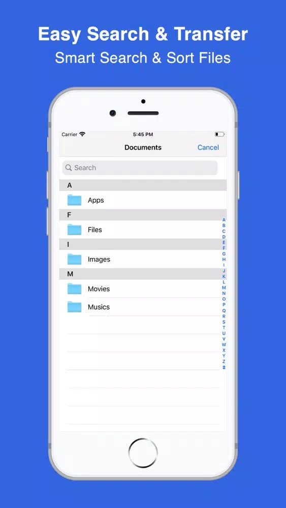 Capturas de tela do Share Files & Send Anywhere