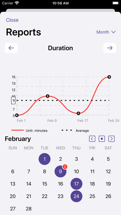 Carepsy - Tracker & Treatment Ekran Görüntüleri