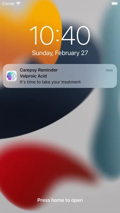 Carepsy - Tracker & Treatment スクリーンショット
