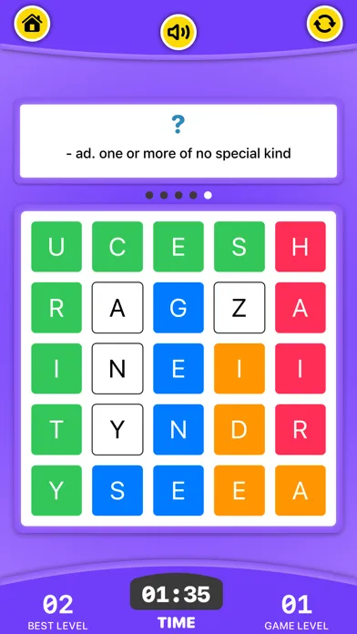 Captures d'écran de Mix Word - Crossword Puzzle
