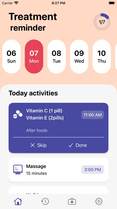 Скриншоты MedAss - Medical Reminders