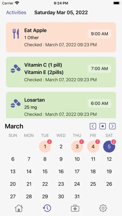 Скриншоты MedAss - Medical Reminders
