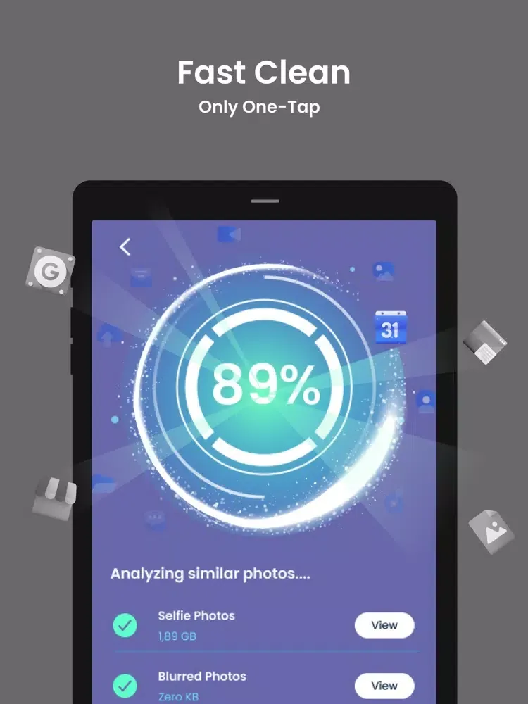 Clean Master - Photos, Contact iPad  سکرین شاٹس