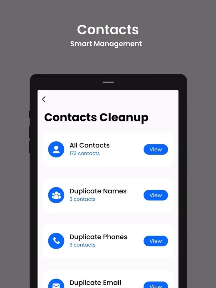 Clean Master - Photos, Contact iPad  سکرین شاٹس