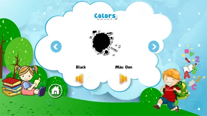 Capturas de tela do English - Vietnames Vocabulary Flash Cards