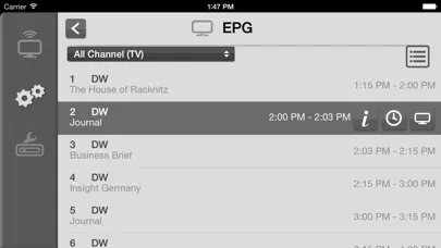Vu+ PlayerHD for iPhone スクリーンショット