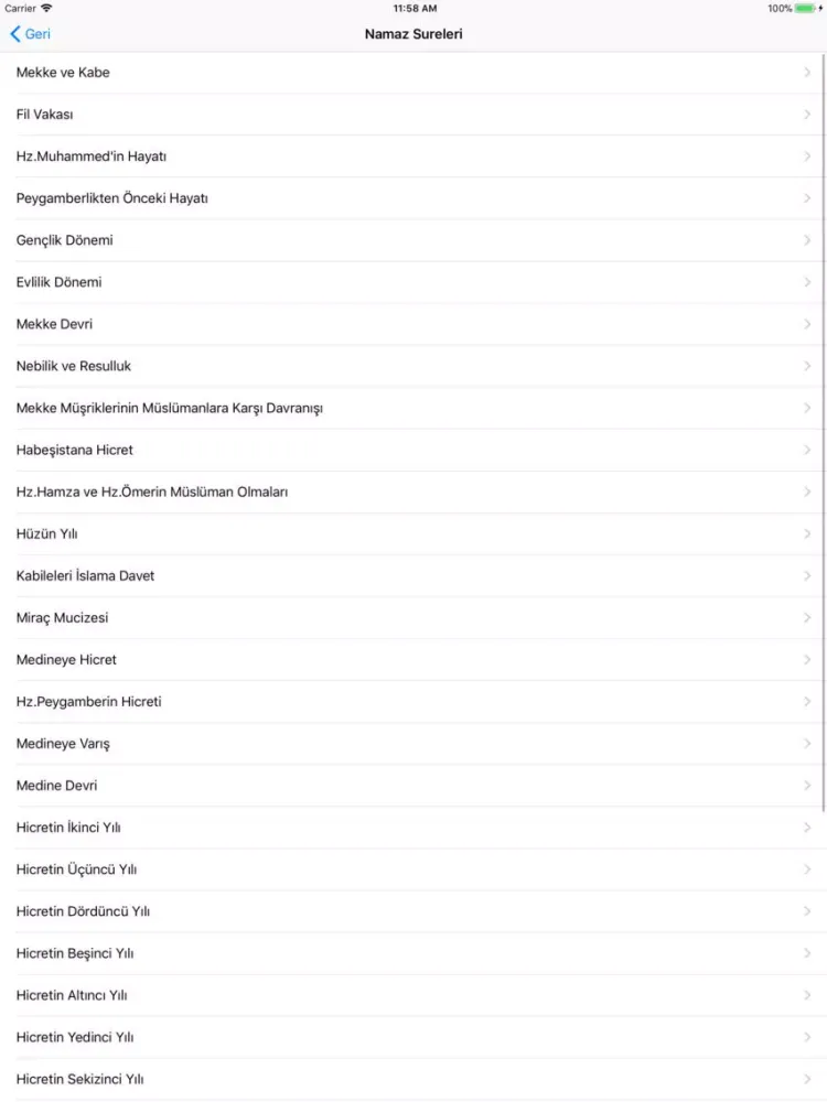 Peygamberler Tarihi iPad  স্ক্রিনশট