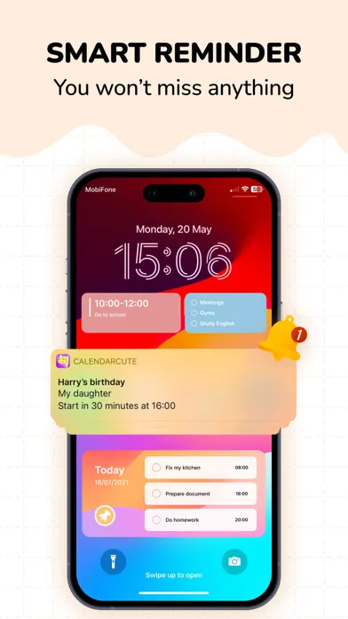 Zrzuty ekranu Cute Calendar : Agenda Planner