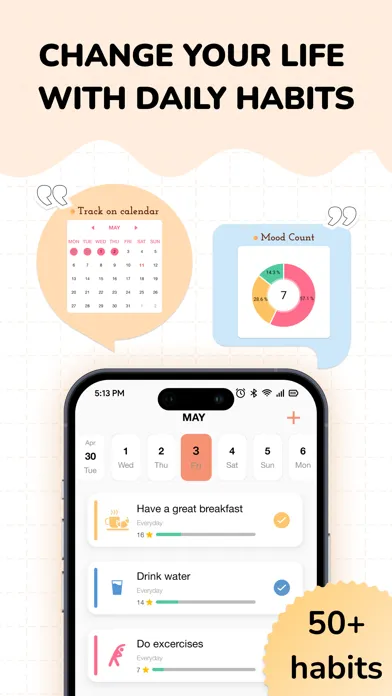 Zrzuty ekranu Cute Calendar : Agenda Planner