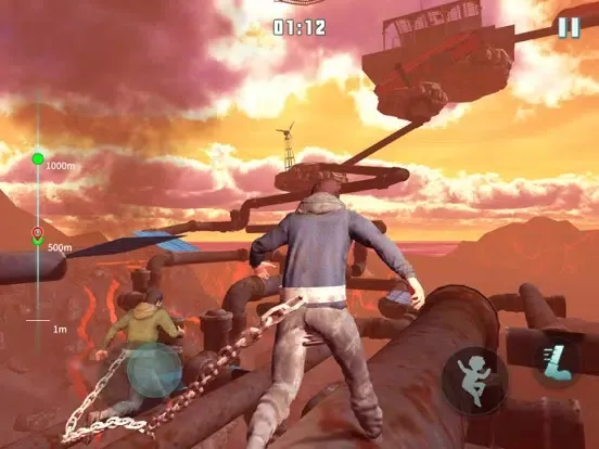 Chained Together - Up to sky iPad  Screenshots