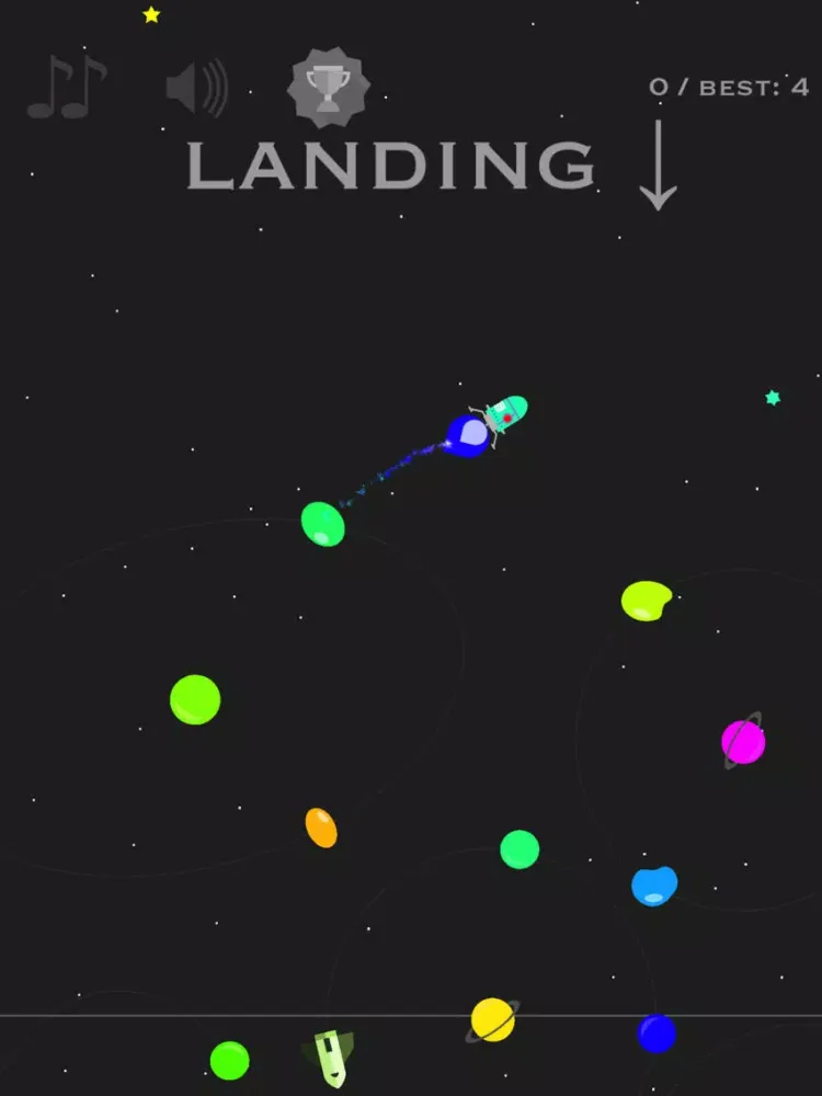 Скриншоты Landing from Space iPad 