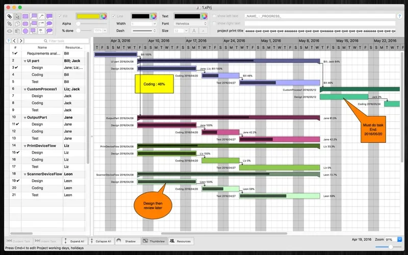 xProject Screenshots