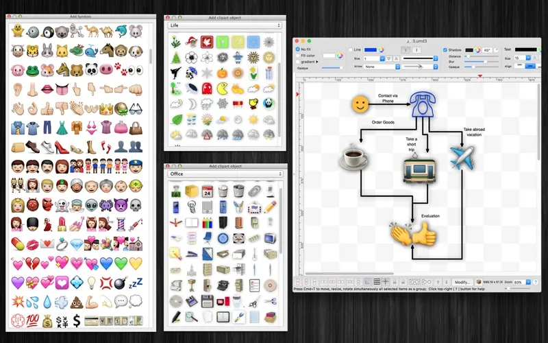 xDiagram Screenshots