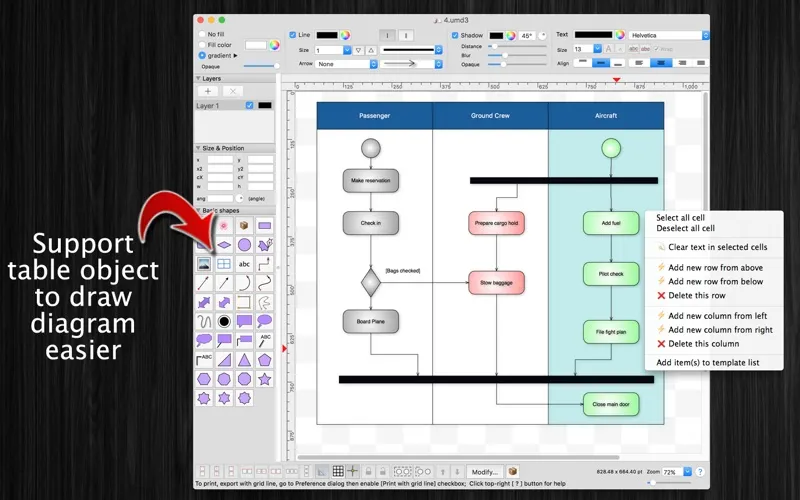 xDiagram Screenshots