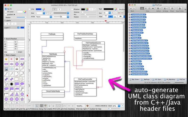 xDiagram Screenshots