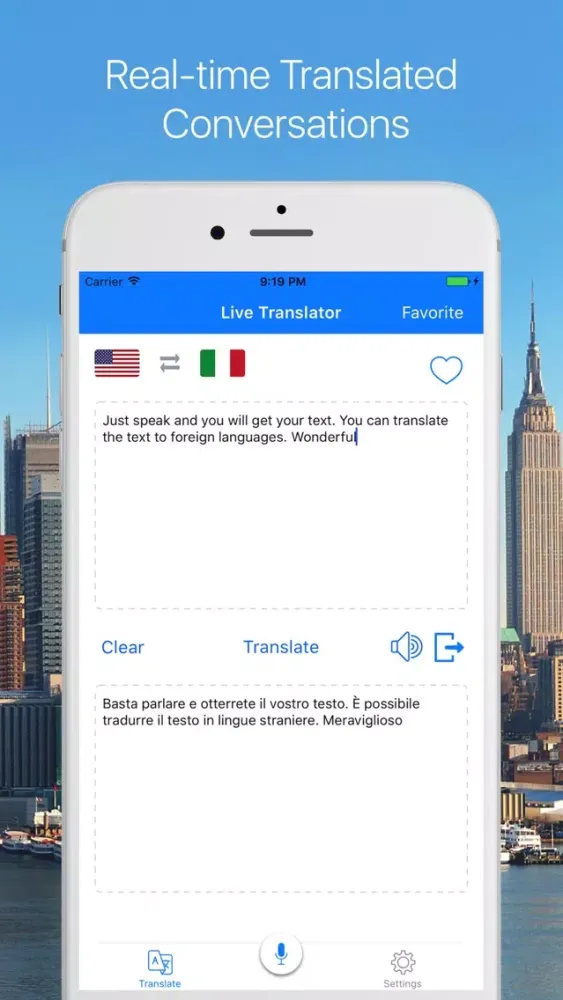 Zrzuty ekranu Speech To Text Translator Live